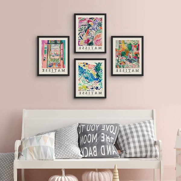 Trinx 4 Piece Picture Frame Print Set Wayfair